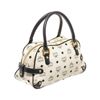 Image 3 : MCM White Coated Canvas Tote Bag