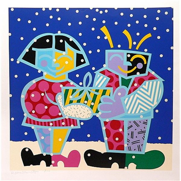 Best Buddies by Romero Britto