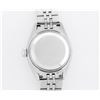 Image 9 : Rolex Ladies Quickset Stainless Steel White Arabic 26MM Date Wristwatch