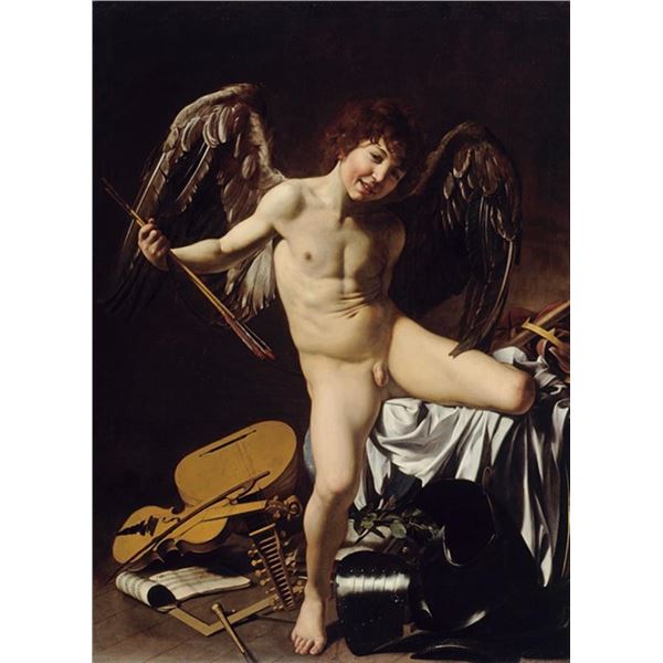 Michelangelo Merisi da Caravaggio  - Cupid as Victor