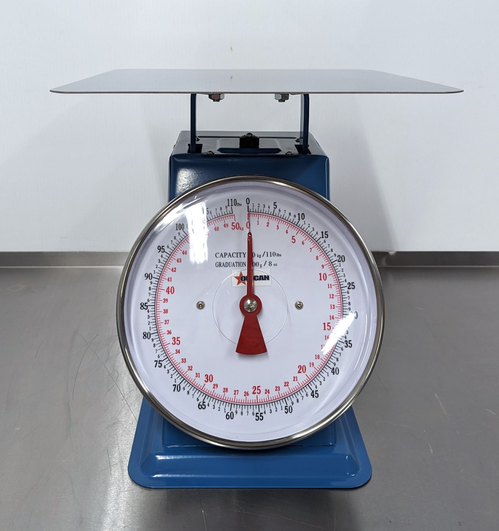 Spring Deal Scale 110lb Capacity Spring Dial Scale, Omcan 10854 &L2-1