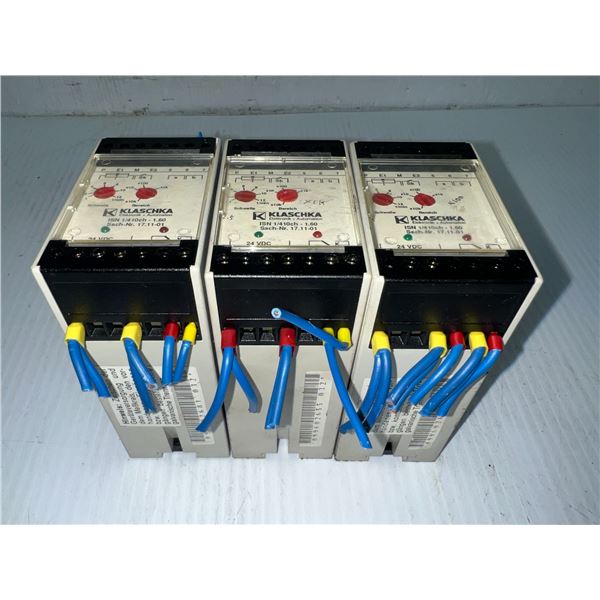 (3) Klaschaka #ISN 1/410CH-1.60 Modules