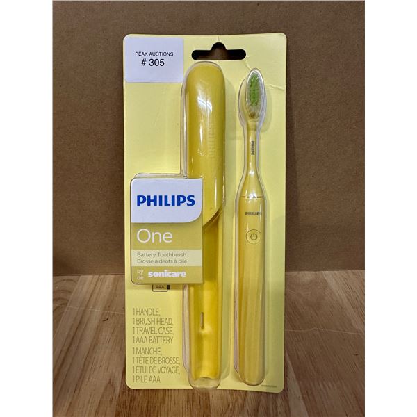Lot of 1 Philips One Battery Toothbrush - New