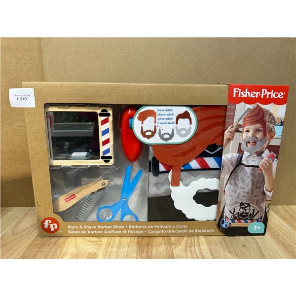 Lot of 1 Fisher-Price Style and Shave Barber Shop for Kids - NEW