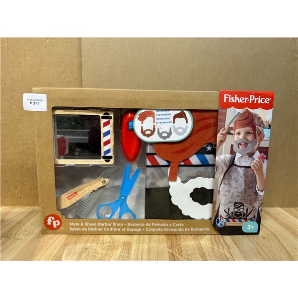 Lot of 1 Fisher-Price Style and Shave Barber Shop for Kids - NEW
