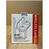 Image 2 : Lot of 1 Pair of Wireless Bluetooth Earbuds G10 - NEW