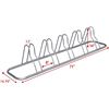 Image 2 : Lot of 1 Simple Houseware 5-Compartment Bicycle Rack (Large 70inch Size) - Brand New!
