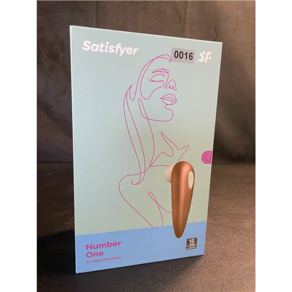 Lot of 1 Satisfyer "Number One" Air Pulse Stimulator Sex Toy - Brand New