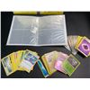 Image 2 : Lot of 2 Pokemon Card Storage Binders with 100+ Assorted Authentic Pokemon TCG Cards - New!