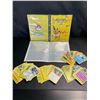 Image 1 : Lot of 2 Pokemon Card Storage Binders with 100+ Assorted Authentic Pokemon TCG Cards - New!