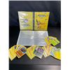 Image 1 : Lot of 2 Pokemon Card Storage Binders with 100+ Assorted Authentic Pokemon TCG Cards - New!