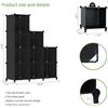 Image 2 : Lot of 1 Wolizom 9-Cube Storage/Closet Organizer - Black - Brand New!