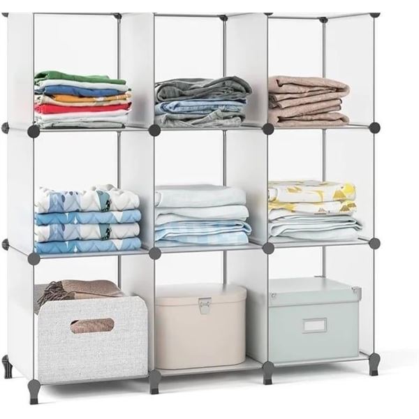 Lot of 1 Wolizom 9-Cube Storage/Closet Organizer - Brand New!