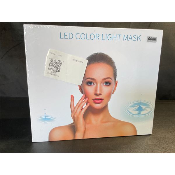 Lot of 1 LED Color Therapy Light Mask Device for Skin Rejuvenation - BRAND NEW SEALED!