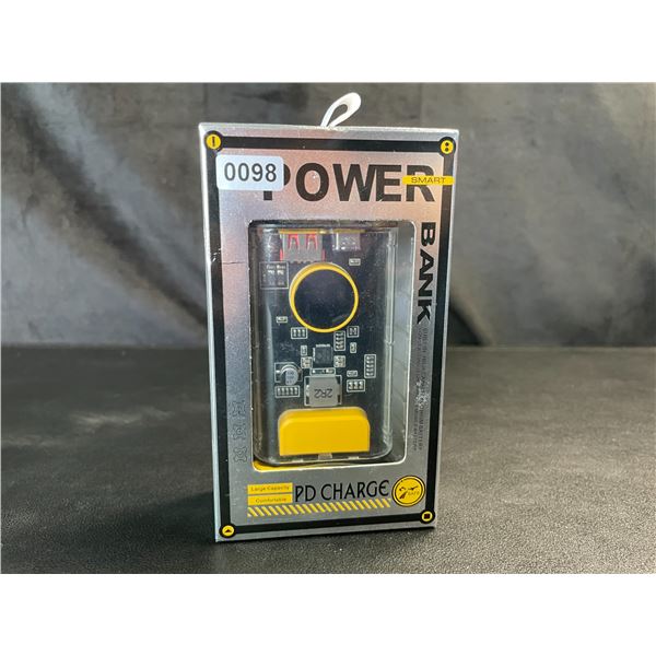 Lot of 1 High Capacity 10,000mAh Powerbank/Portable Charger w/ USB-C Fast Charge - New Sealed!