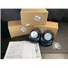 Image 1 : Lot of 3 Boxes of 360-Degree Wireless LED Motion Sensor Lights - 2 Per Box/8 Total - Brand New!