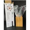 Image 3 : Lot of 1 Silicone Kitchen Cooking Utensil Set - Black Colour w/ Wooden Handles - Brand New! 11PCS