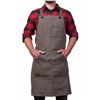 Image 1 : Lot of 1 Hudson Premium Heavy Duty Waxed Canvas Work Apron - Size XXL - Brand New