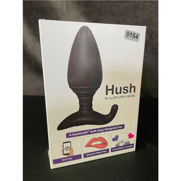 Lot of 1 Hush by Lovense Bluetooth Butt Plug/App Control Sex Toy - Brand New Sealed