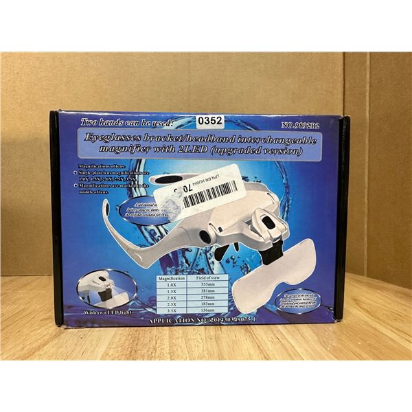 Lot of 1 Magnified Glasses for Jewellers or Electronics Repair