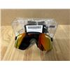 Image 3 : Lot of 1 Pair of Polarized Pit Viper Sun Glasses - Orange/Red