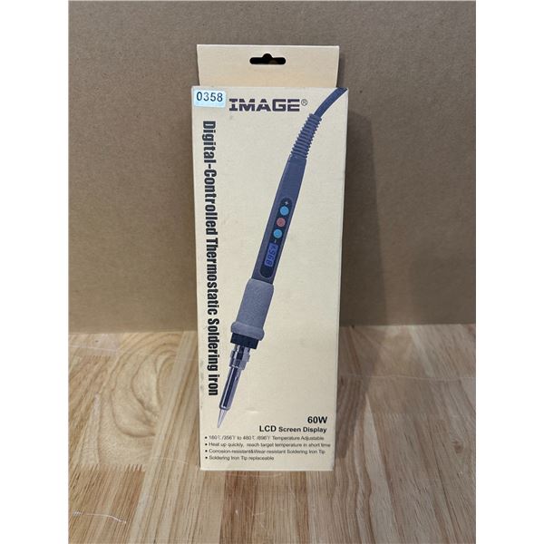 Lot of 1 Image 60W Digital Display Soldering Iron