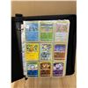 Image 2 : Lot of 1 Leather Gyarados Pokemon Binder with 126 Assorted Pokemon Cards