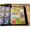 Image 4 : Lot of 1 Leather Gyarados Pokemon Binder with 132 Assorted Pokemon Cards