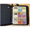 Image 1 : Lot of 1 Leather Mew Binder with over 100 Assorted Pokemon Cards