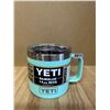 Image 1 : Lot of 1 Teal/Mint 14oz Yeti Rambler Cup/Mug