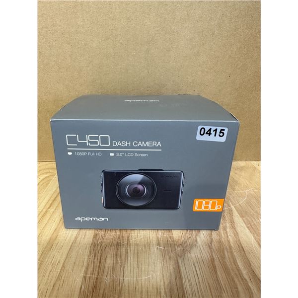 Lot of 1 Apeman C450 1080p Dashcam