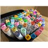 Image 2 : Lot of 1 Bag of 80PCS Assorted Color Artist Markers