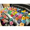Image 2 : Lot of 1 Bag of 80PCS Assorted Color Artist Markers