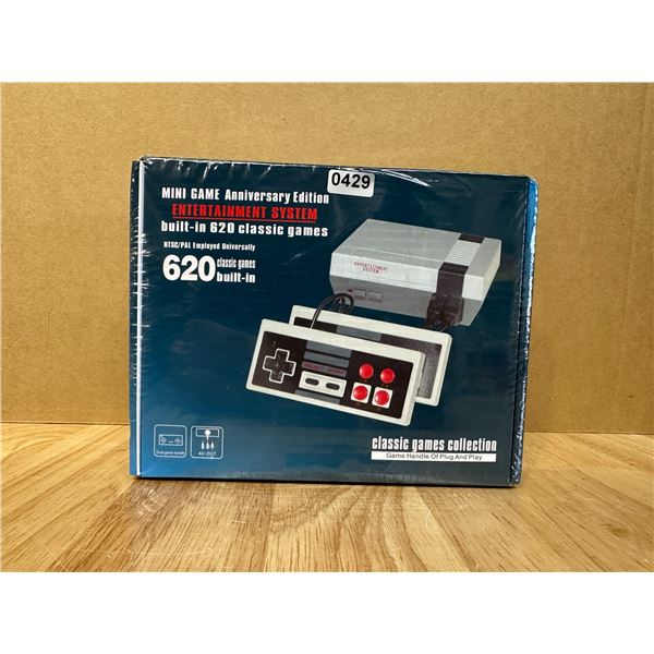 Lot of 1 Classic Games Collection 620 Built in Games Plug and Play Console