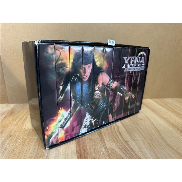 Lot of 1 Xena Warrior Princess Season 2 Limited Number 04351 VHS Set with COA - RARE!
