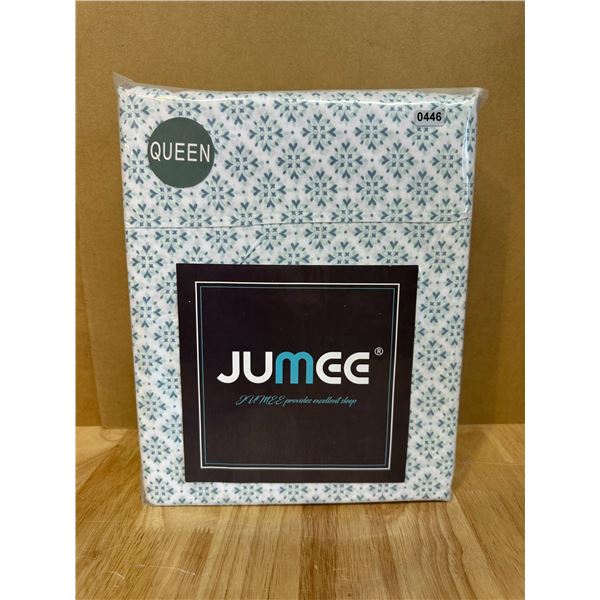 Lot of 1 Jumee Queen Size Deep Pocket Sheet Set