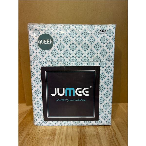 Lot of 1 Jumee Queen Size Deep Pocket Sheet Set