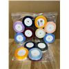 Image 1 : Lot of 3 8PC Packs of Satin Ribbon - Assorted Colours