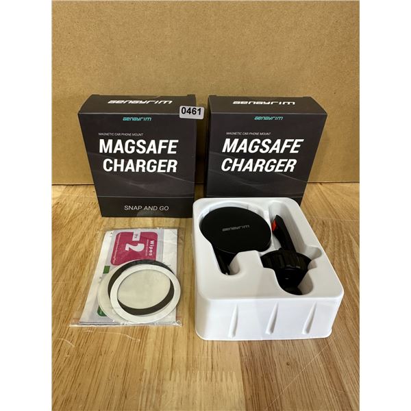 Lot of 2 Snap and Go MagSafe Chargers