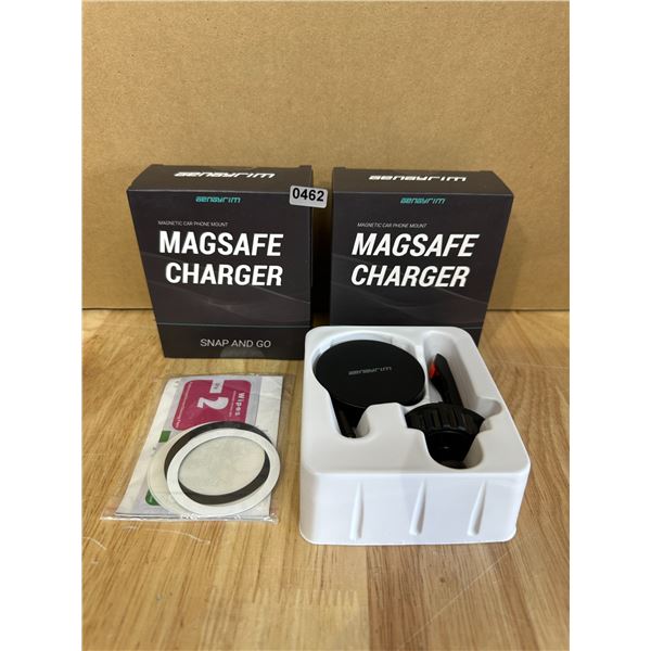 Lot of 2 Snap and Go MagSafe Chargers
