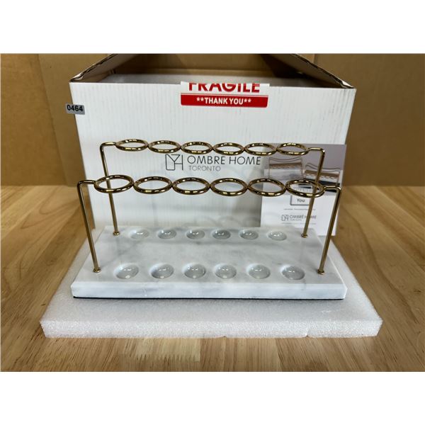 Lot of 1 Ombrehome Marble Makeup Brush Holder