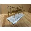 Image 3 : Lot of 1 Ombrehome Marble Makeup Brush Holder with Shelf