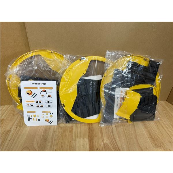 Lot of 3 Bucket Conversion Mouse Traps