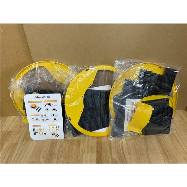 Lot of 3 Bucket Conversion Mouse Traps