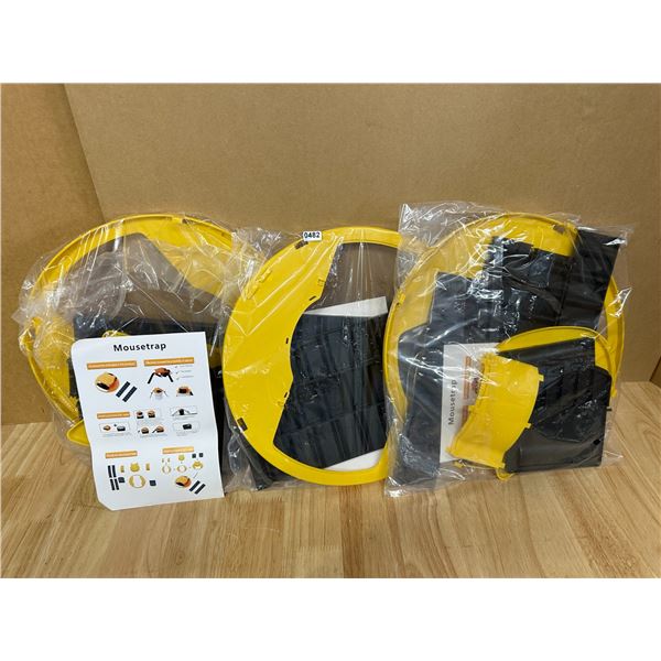 Lot of 3 Bucket Conversion Mouse Traps