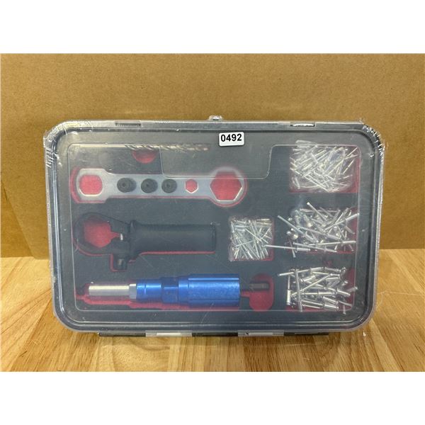 Lot of 1 Rivet Adapter Kit for Cordless Drills