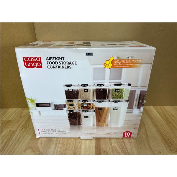 Lot of 1 Casa Lingo 10PCS Container Storage Set
