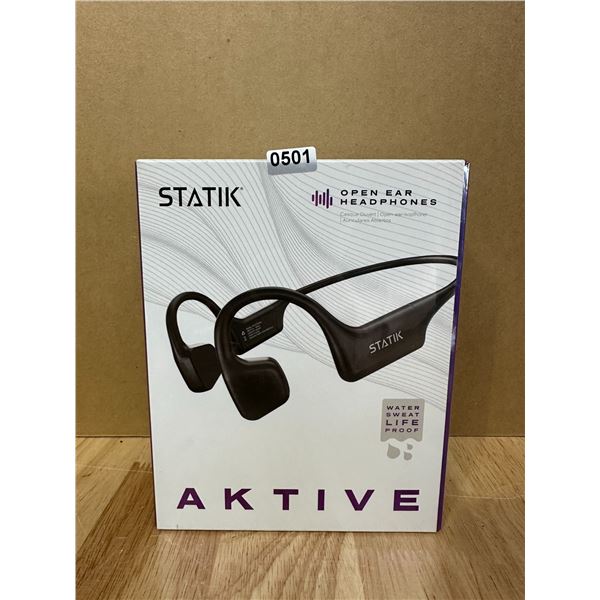Lot of 1 Statik Aktive Open Ear Waterproof Headphones