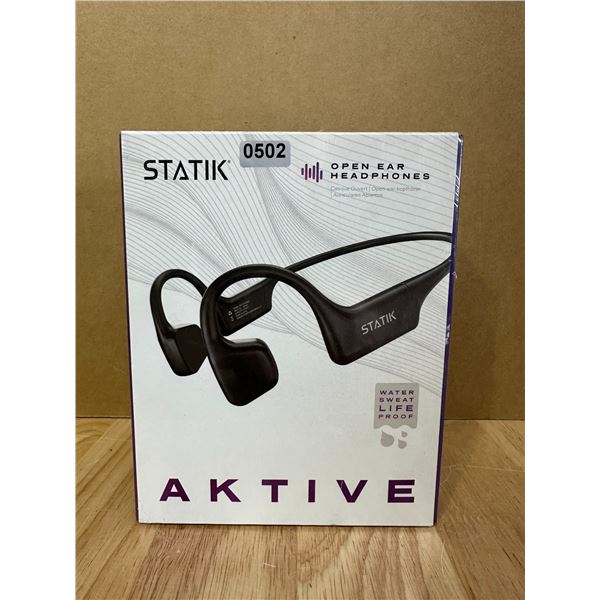 Lot of 1 Statik Aktive Open Ear Waterproof Headphones
