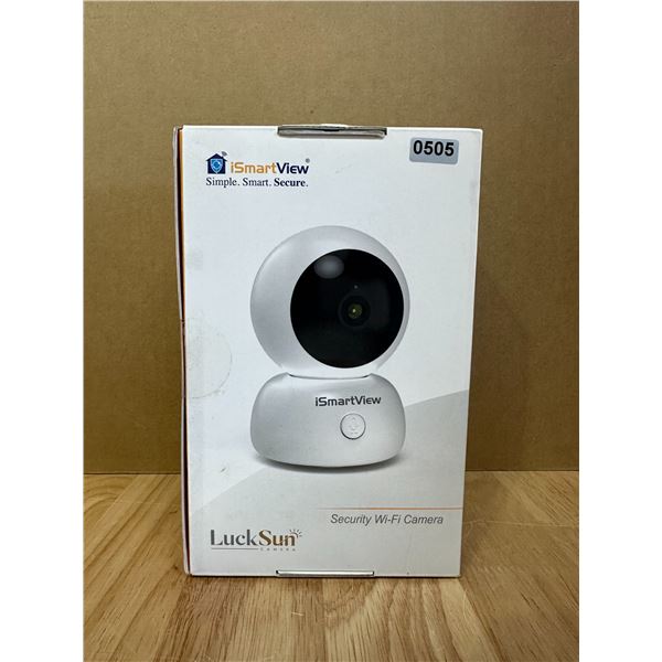 Lot of 1 iSmartView Lucks WiFi Security Camera